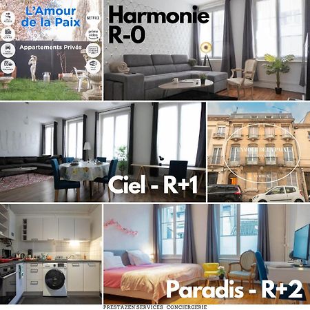 L'Amour De La Paix - Centre-Ville - Jardin - Proche Gare - Tv65"Primevideo - Ambiance Tres Chaleureuse - Parking Gratuit Sous-Video Surveillance Proche - Gere Par Presta-Zen'Services Verdun Exterior foto